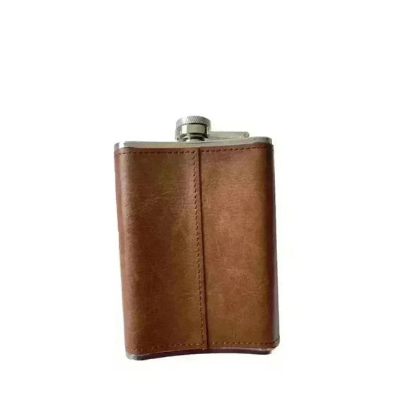 NEW! NO 1 DAD! Stainless Steel Drinking Flask,GIFT, 8oz - Picture 2 of 2